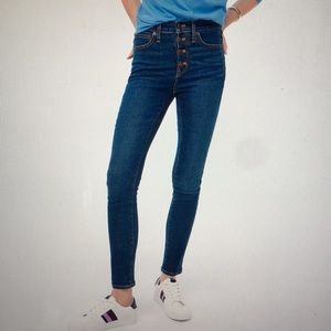 JCrew high rise skinny jeans, size 32